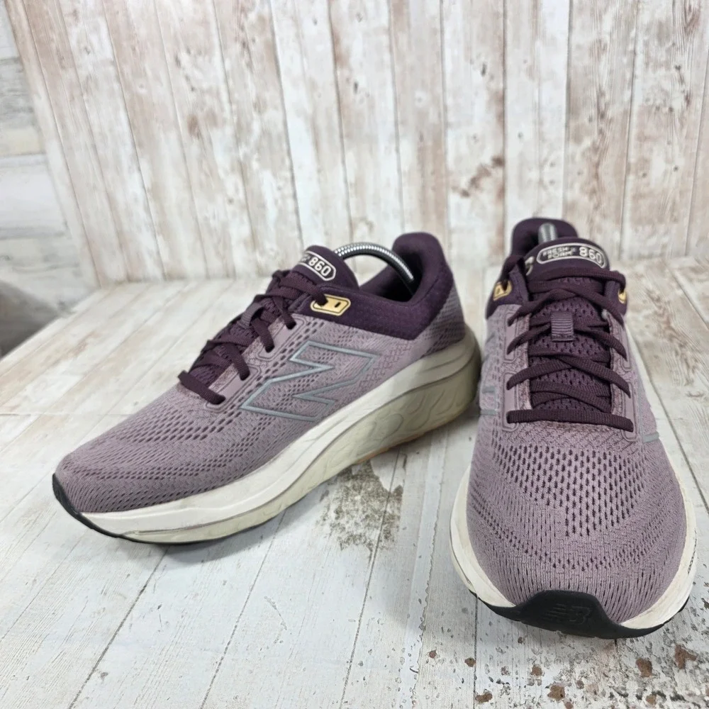 New Balance Fresh Foam X 860v14 Womens 11 Running Shoes Plum Lavender W860J14